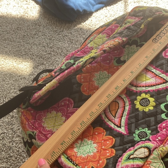 Vera Bradley Ziggy Zinnia Tech Backpack - Picture 13 of 16